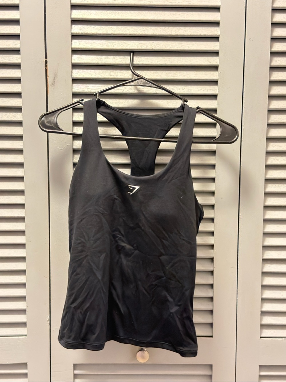 Gymshark Black Racerback Training Tank
